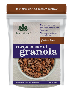 Brookfarm Cacao Coconut Granola 350g