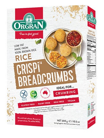 Orgran Crispi Rice Breadcrumbs 300g